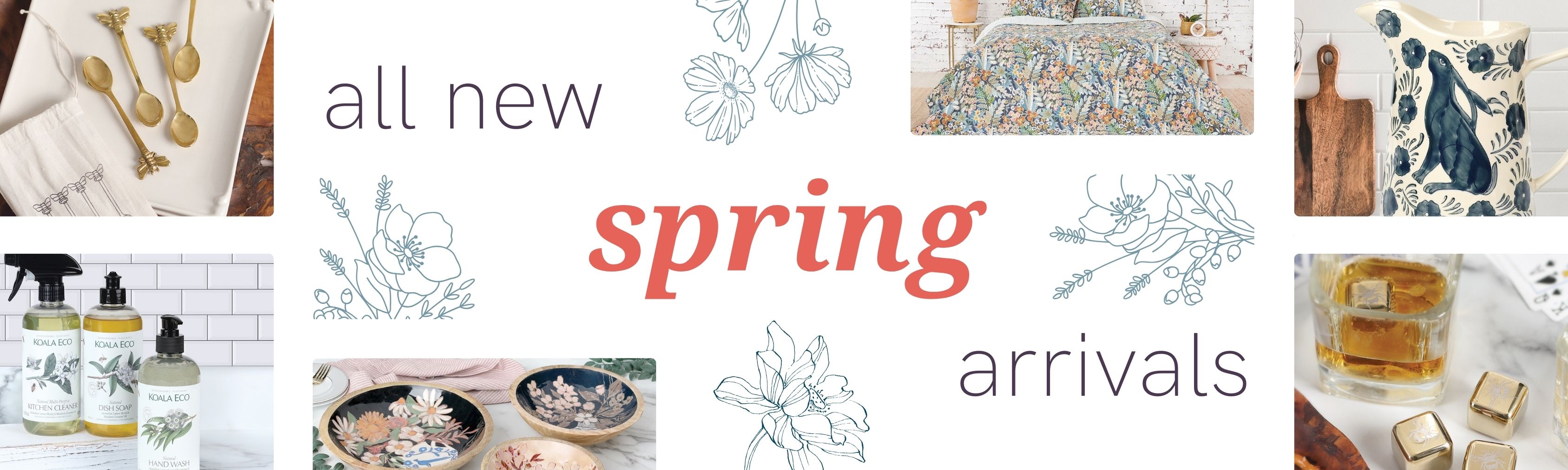 new spring arrivals!