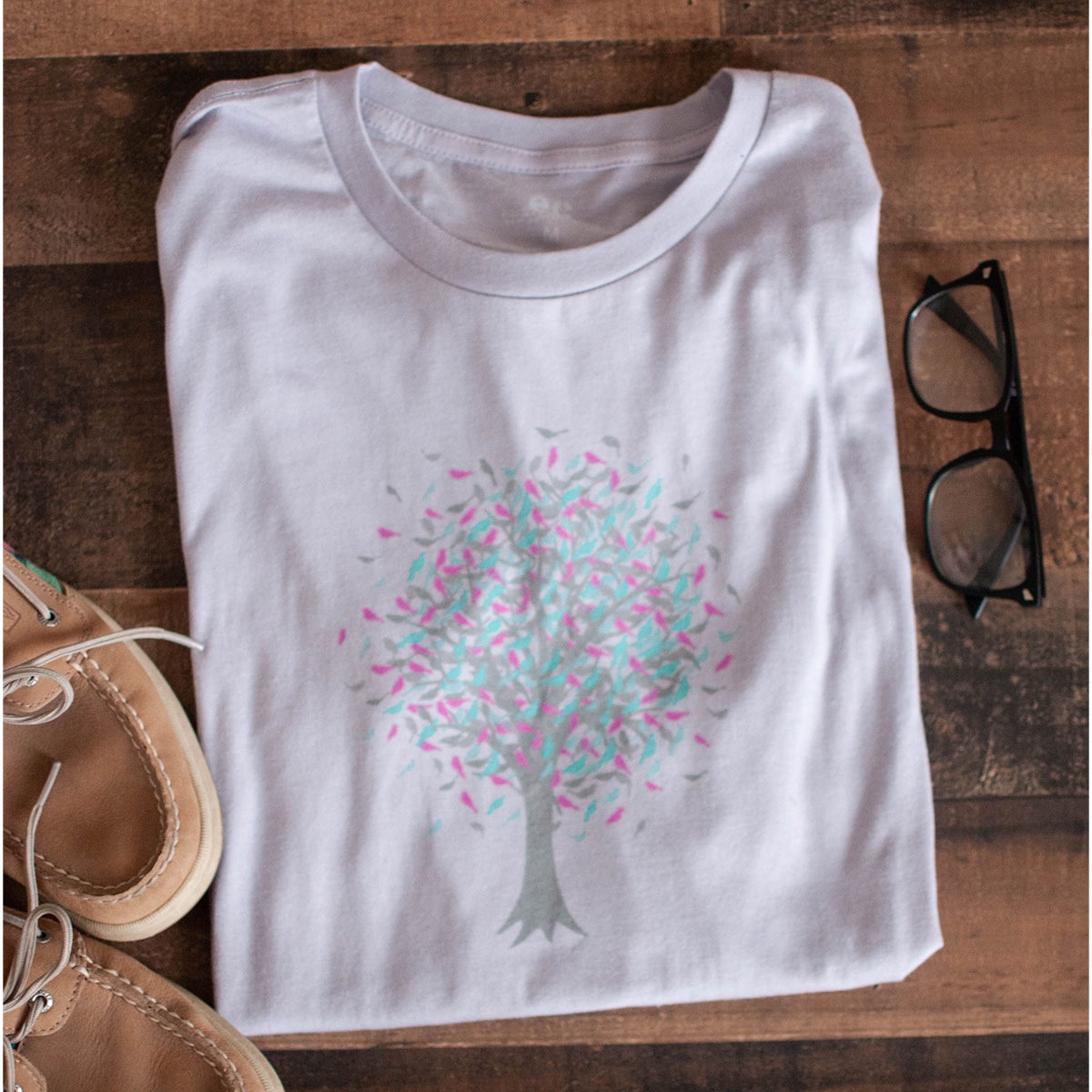 Tree Confetti Short Sleeve Tee