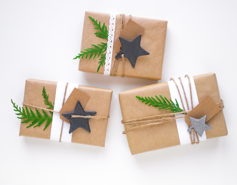 boxes with starfishes