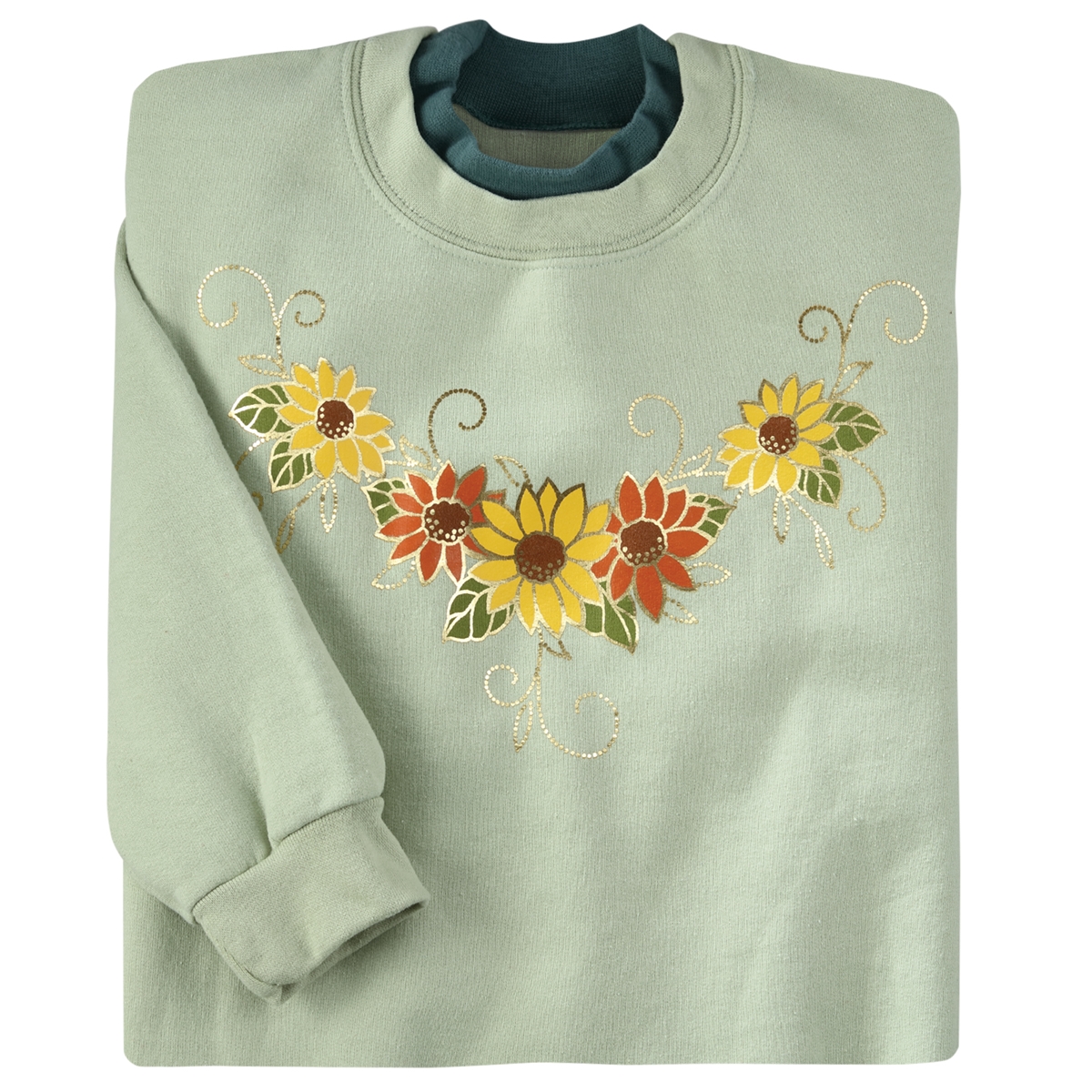 Sunflower Shimmer Pullover
