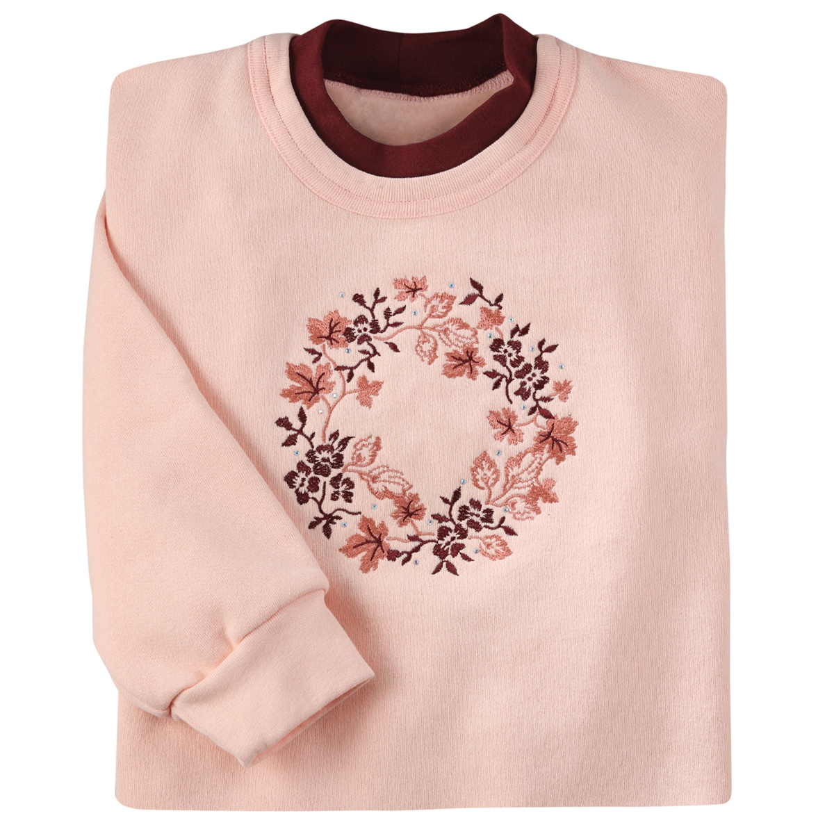 Leaves Wreath Pullover