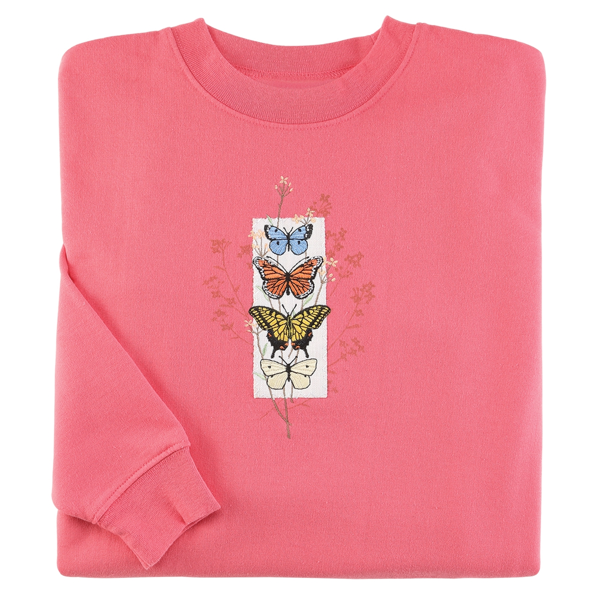 Spring Butterflies Pullover