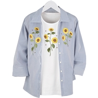Sunflower Shirt Set