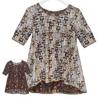 Owls & Flowers Reversible Tunic - 630017