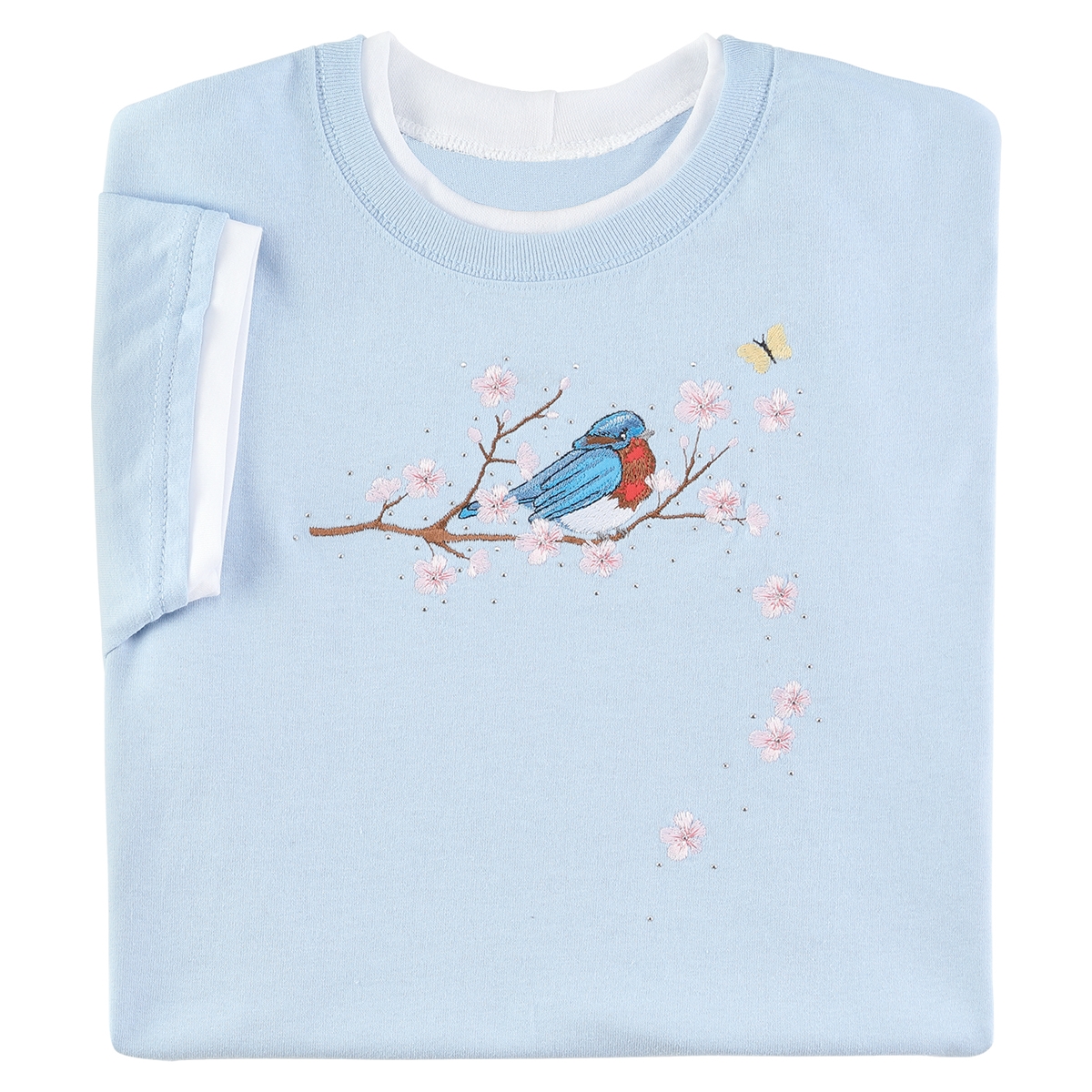 Bluebird & Blossoms Tee