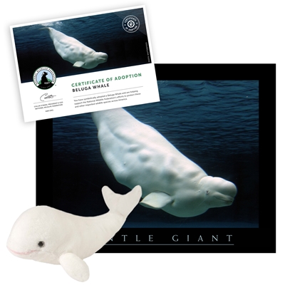 giant beluga whale stuffed animal