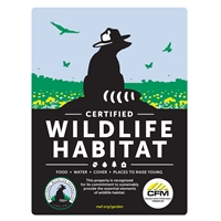 Conservation Wildlife Missouri Certified Wildlife Habitat Sign