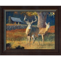 Whitetails Personalized Art Print - NWF2355