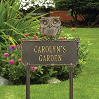 Owl Welcome Sign - NWF2507