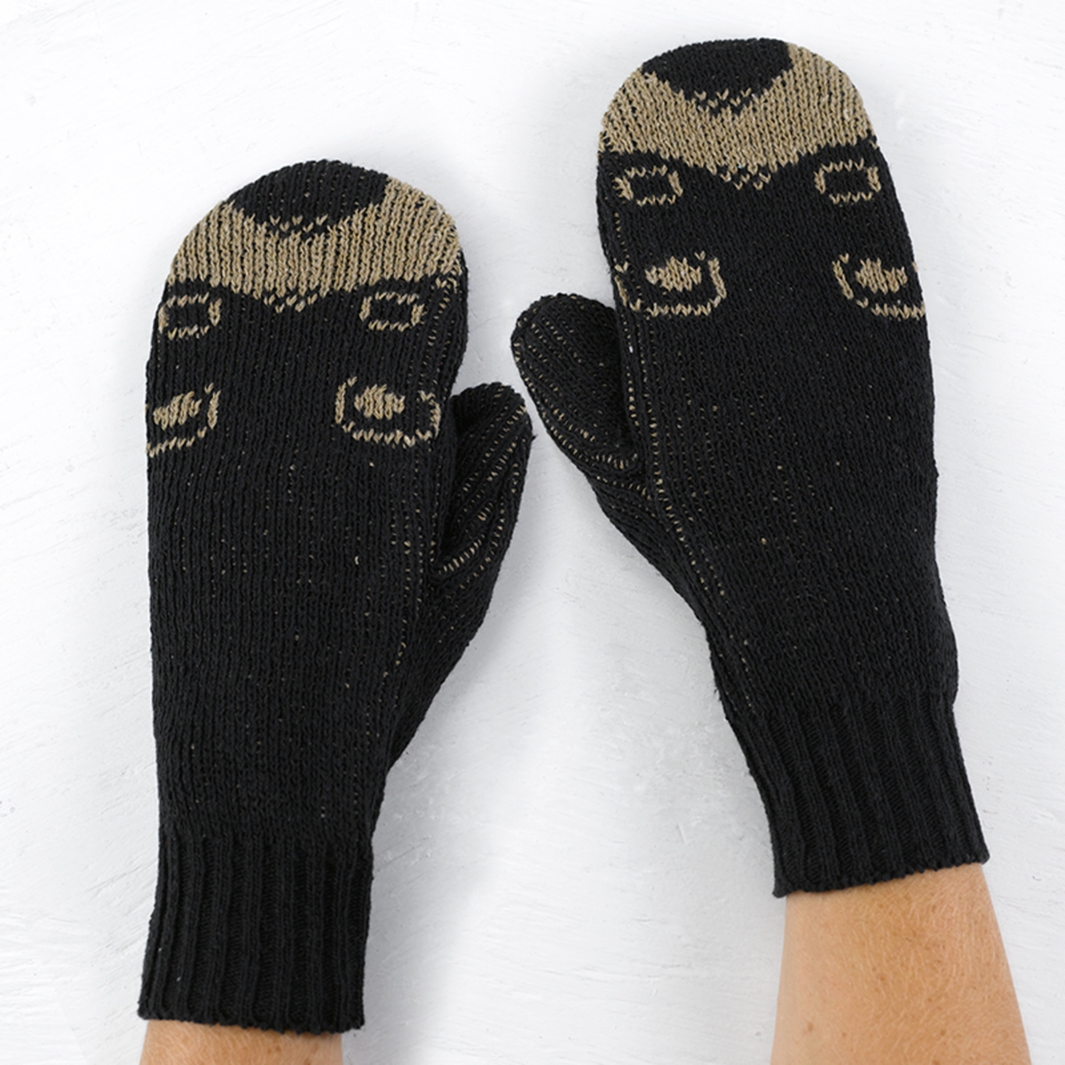 Black Bear Mittens