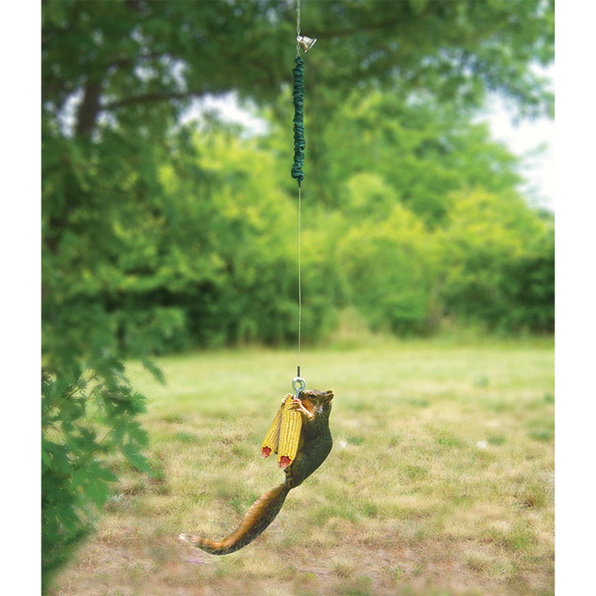 Squirrel Bungee Cord Feeder