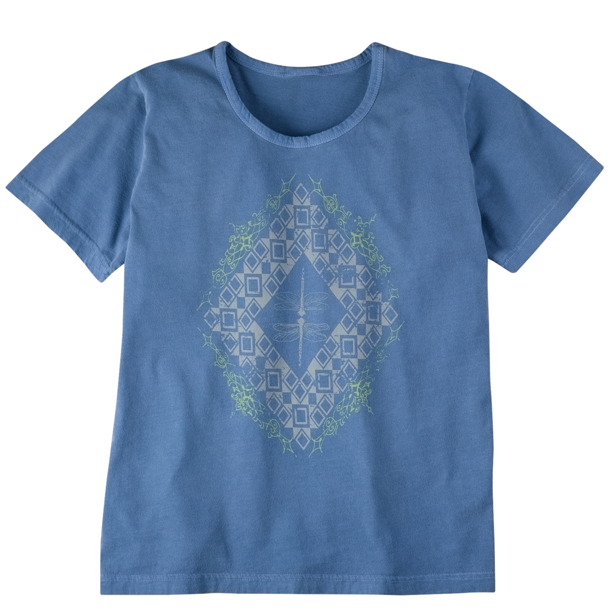 Dragonfly Diamond Organic Tee