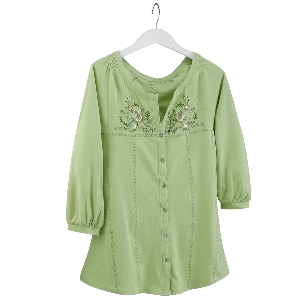 Embroidered Margarita Floral Tunic