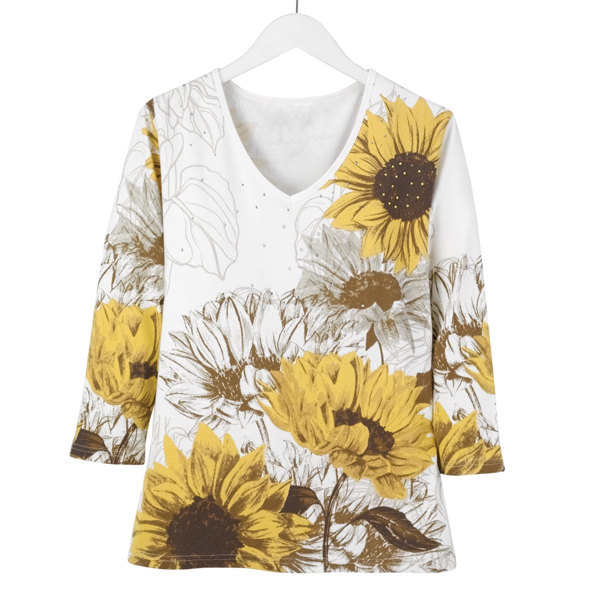 Natural Sunflowers Tee