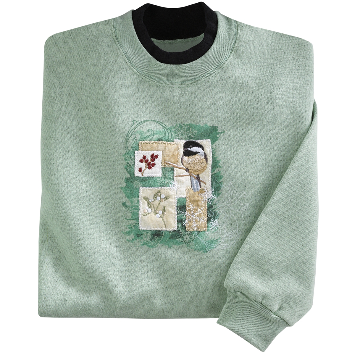 Winter Patches Pullover