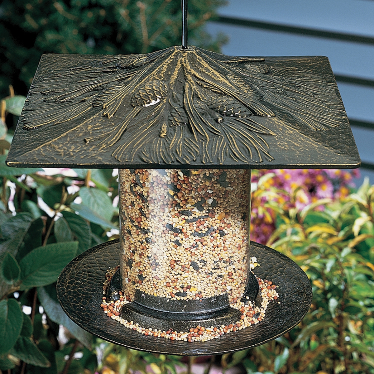 Pine Cone Tube Feeder