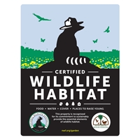 South Carolina Wildlife Federation Certified Wildlife Habitat Sign - SC30