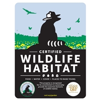 Tennessee Wildlife Federation Certified Wildlife Habitat Sign - TN30