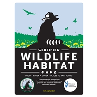 Wyoming Wildlife Federation Certified Wildlife Habitat Sign - WY30
