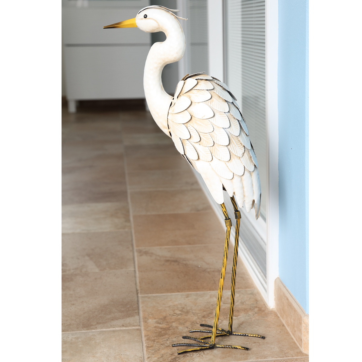 Egret Statue