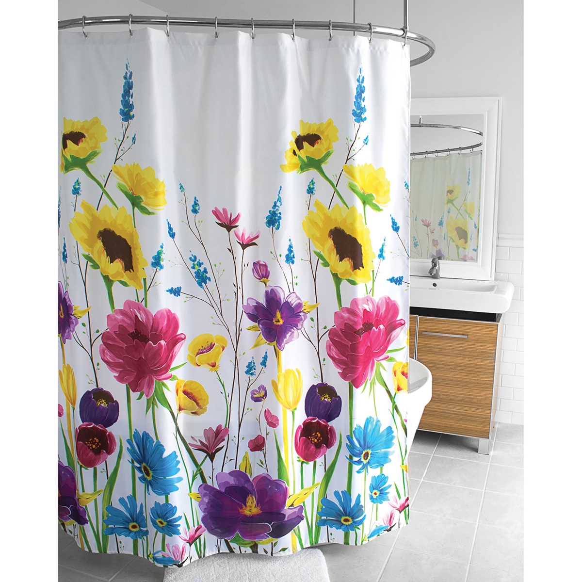 Wildflower Shower Curtain