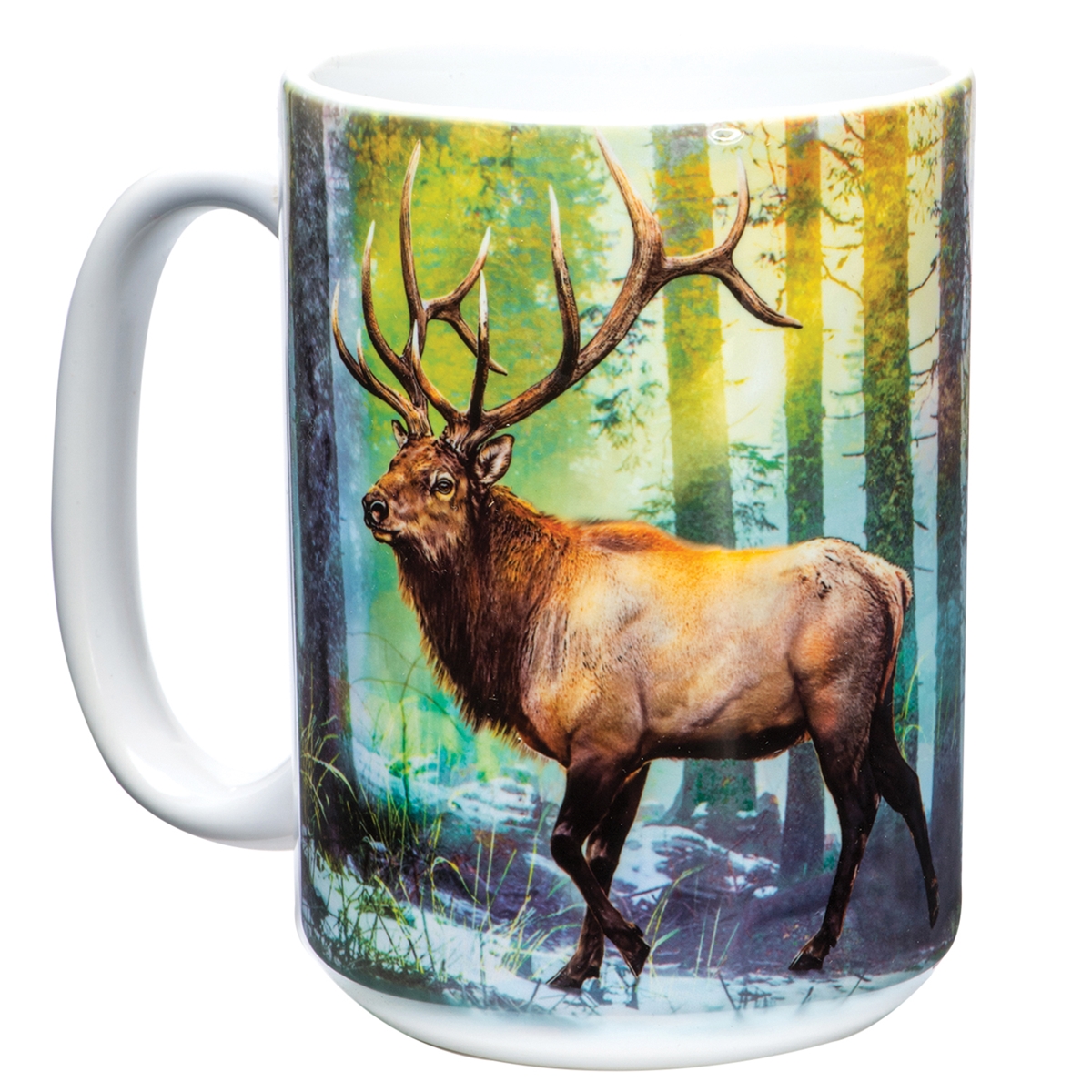 Sunlit Elk Mug
