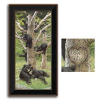 Bear Family Tree Personalized Art Print - 470012