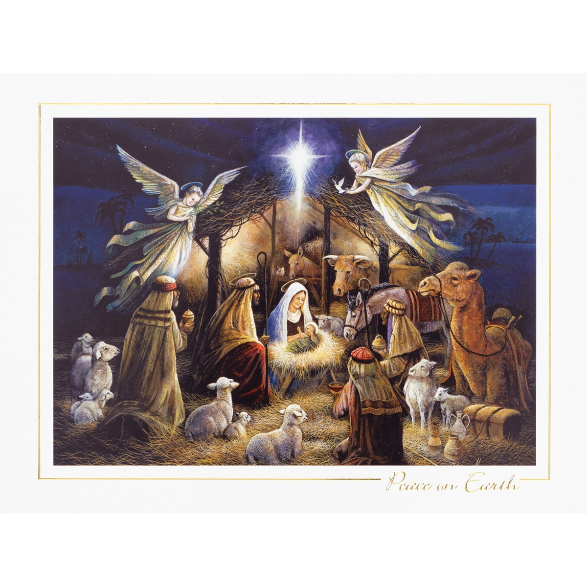 In the Manger Card