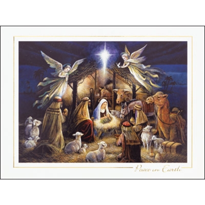 In The Manger Holiday Cards