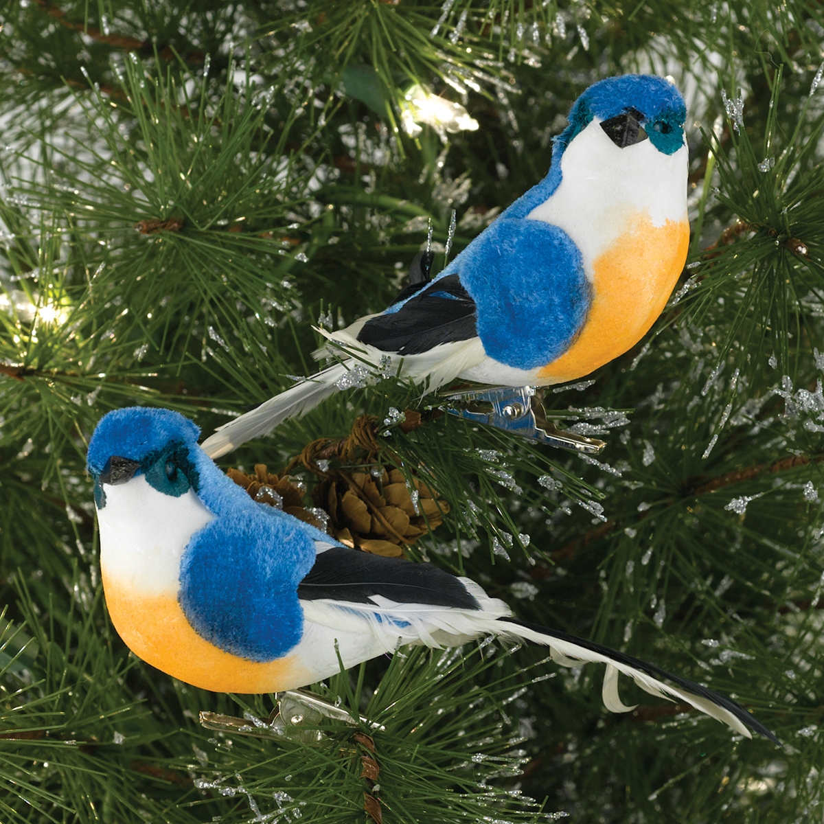Bluebird Clip Ornaments