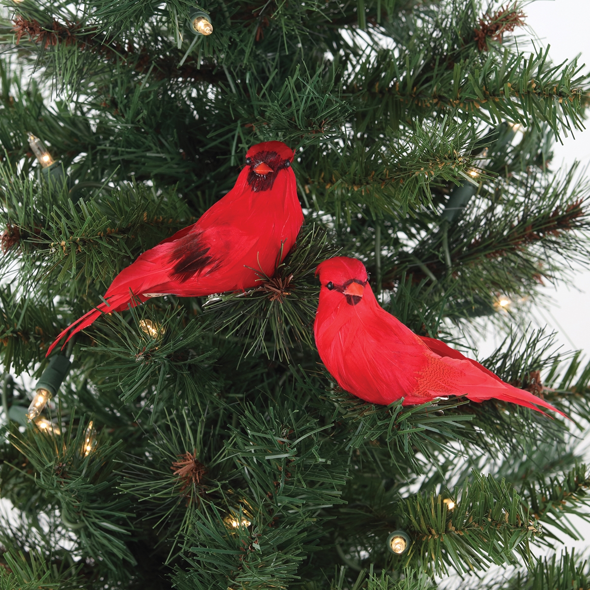 Cardinal Clip Ornaments