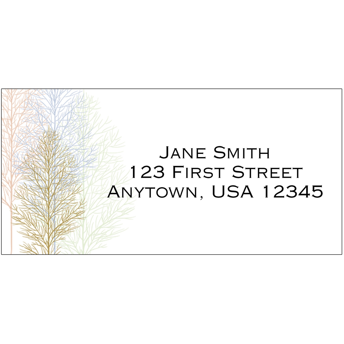 Changing of the Seasons Address Label
