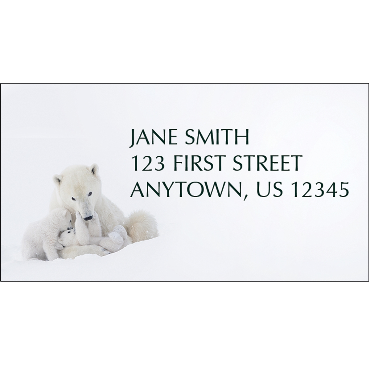 Family Bonding Address Label