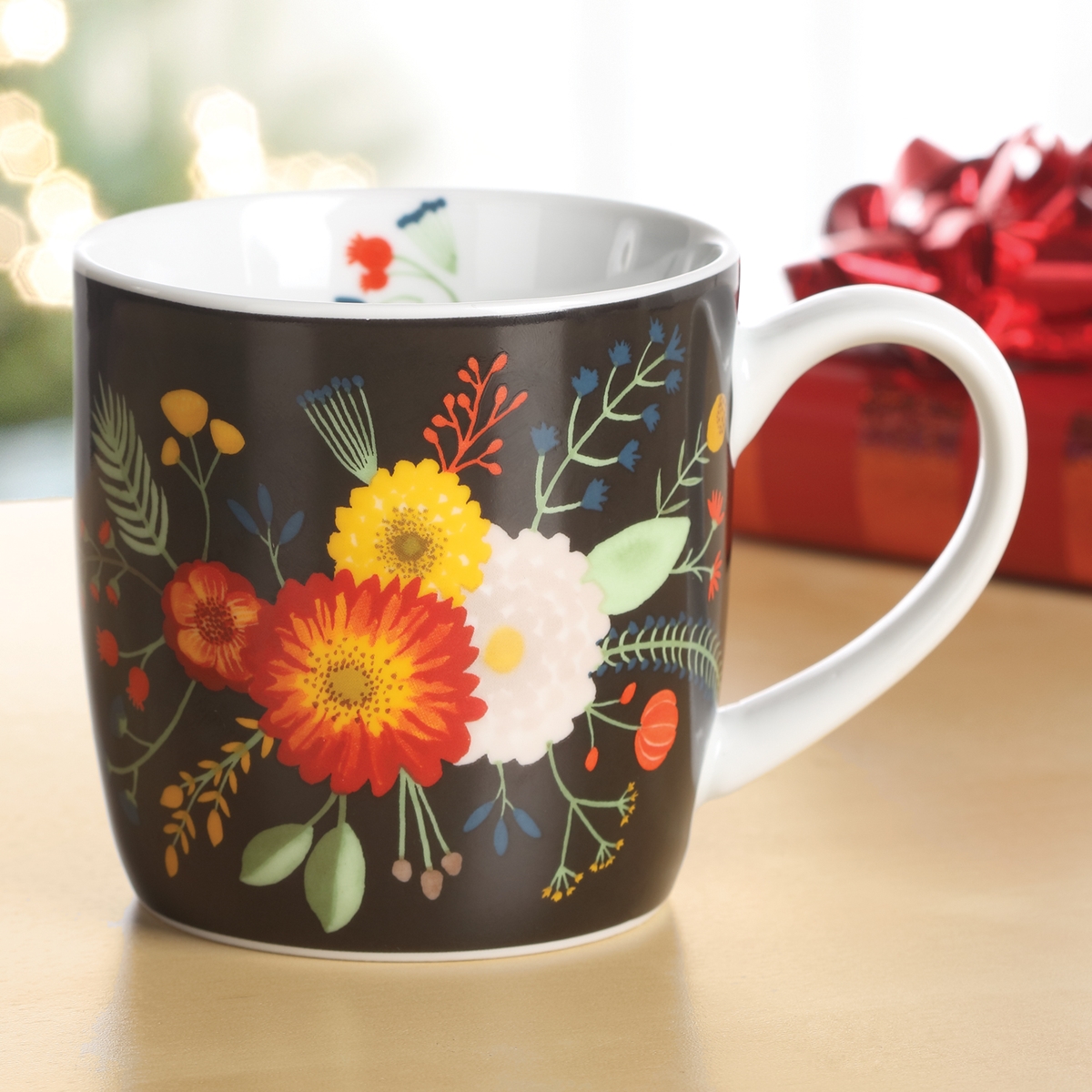 Golden Bloom Mug
