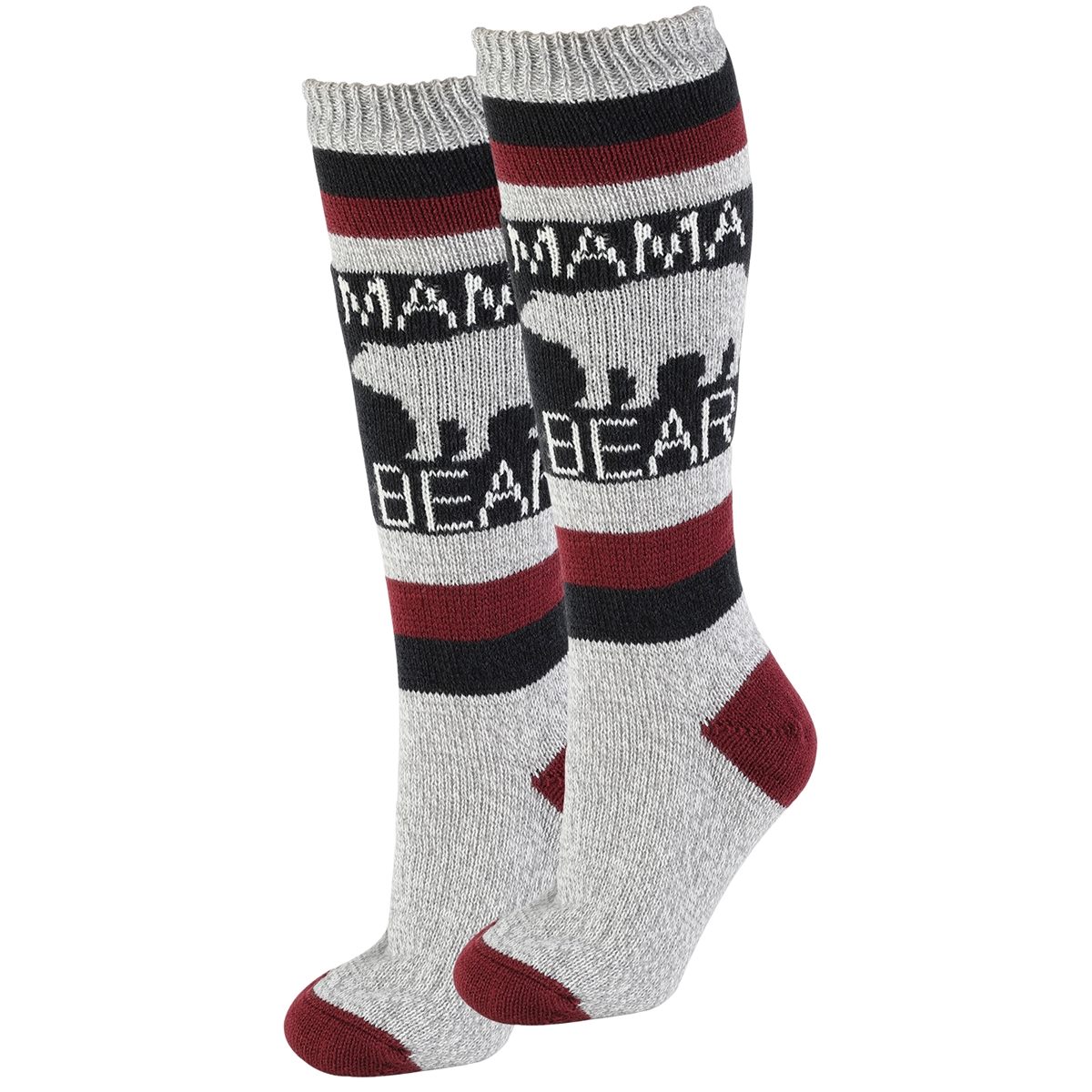 Mama Bear Sherpa Socks