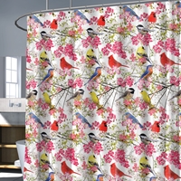 Colorful Songbird Shower Curtain - 435003