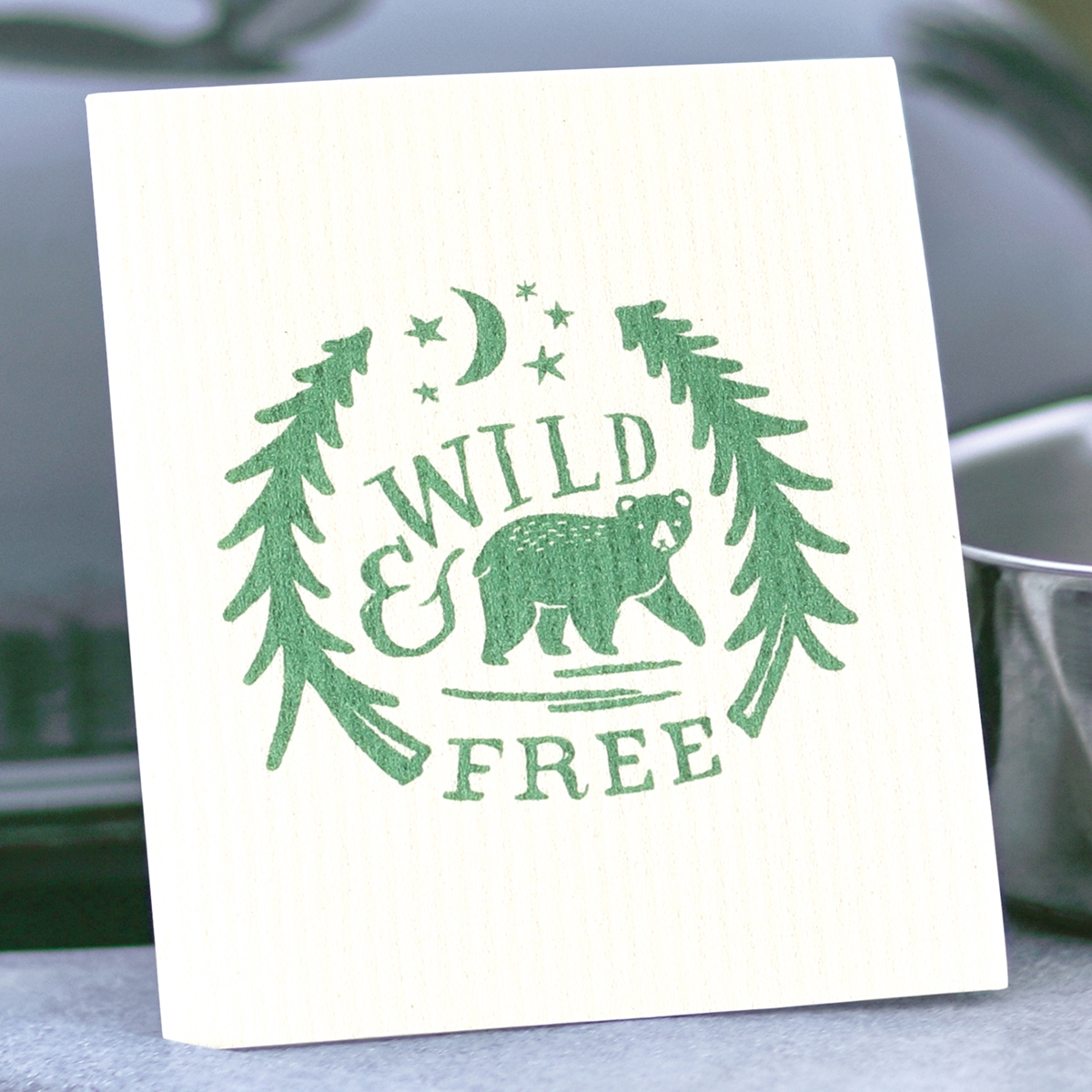 Wild and Free Swedish Dish Cloth