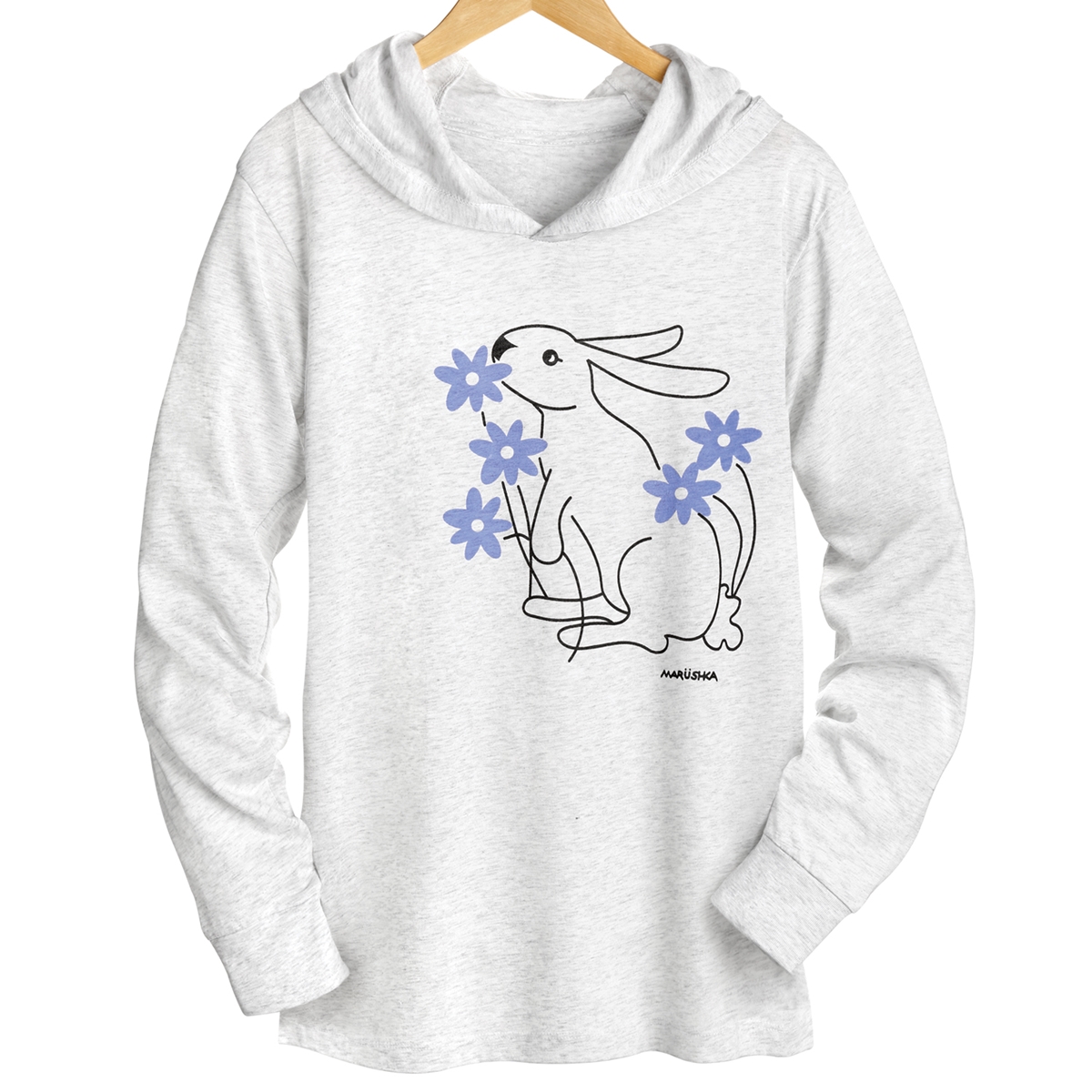 Spring Bunny Hooded Tee