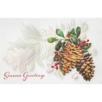 Conifer Christmas Cards - NWF98690