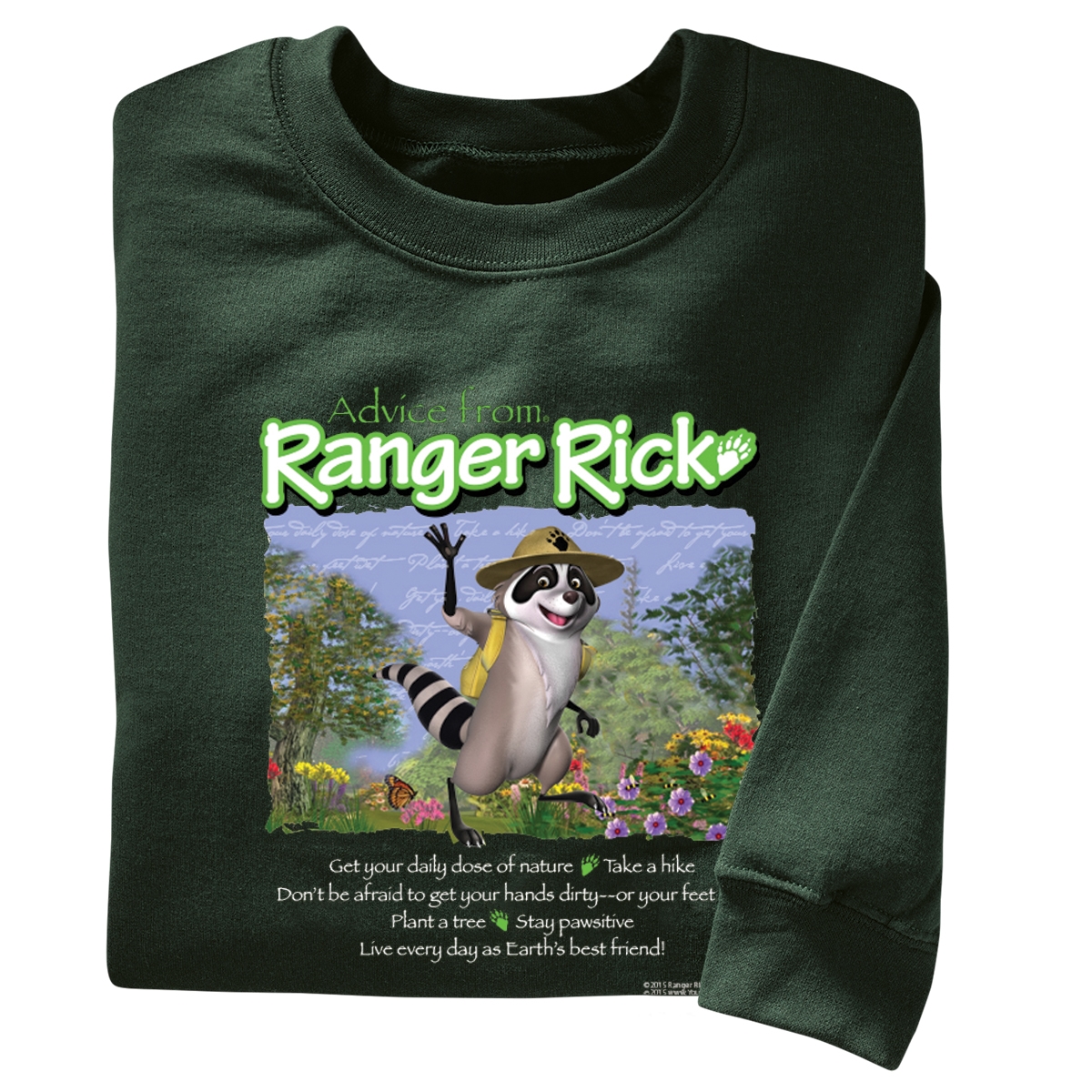 Advice from Ranger Rick Adult Sweatshirt