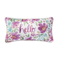 Floral Hello Pillow - 400072