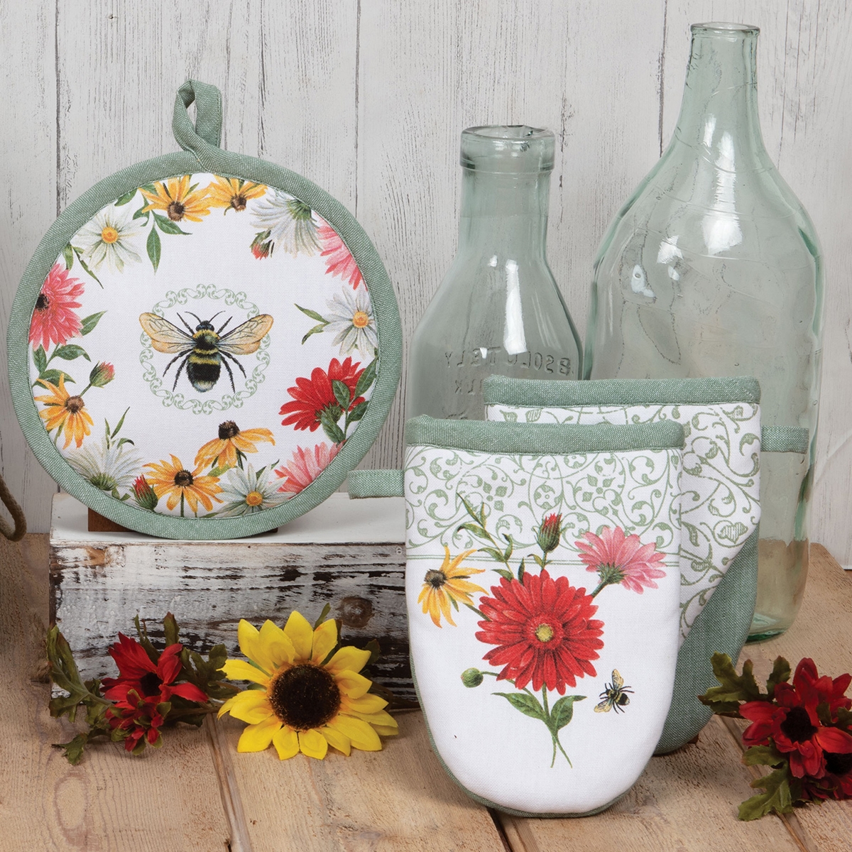 Floral Buzz Kitchen Set