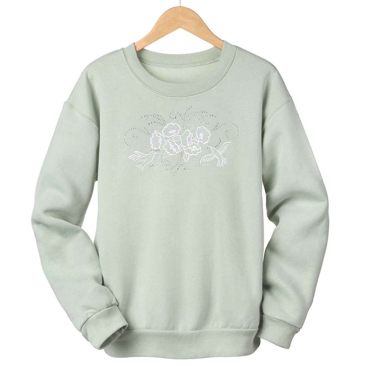 Hummingbird Haven Pullover