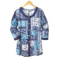 Patchwork Floral Tunic