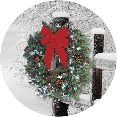 Snowy Lane Envelope Seal