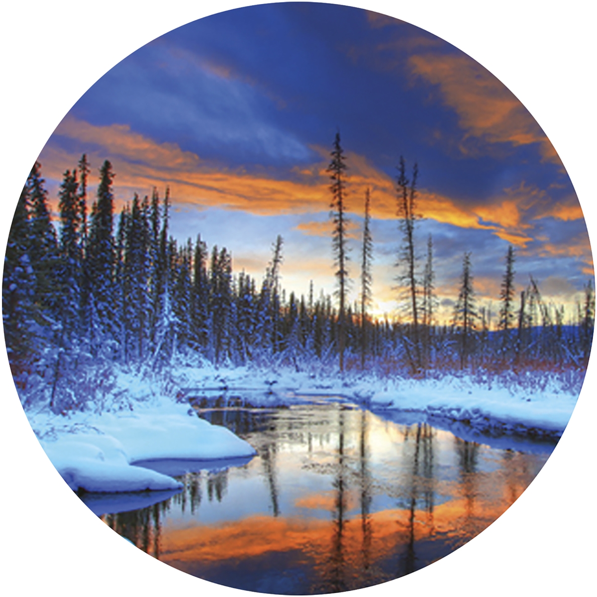 Hazel Creek Sunset Envelope Seal