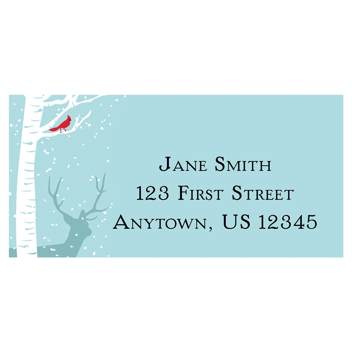 Forest Friends Address Label