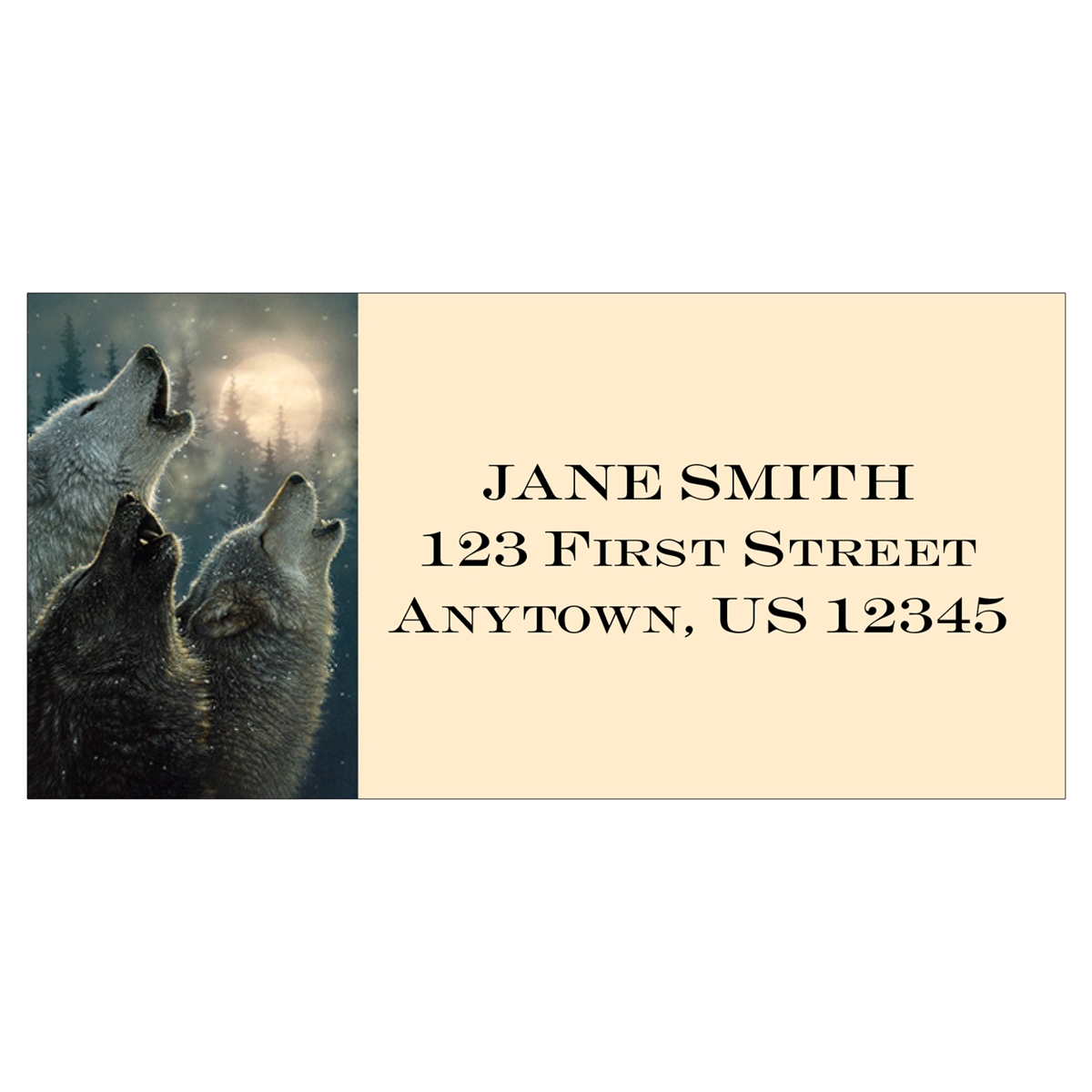 In Harmony Address Label