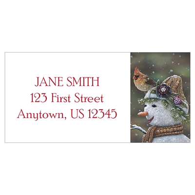 Snow Mama Address Label