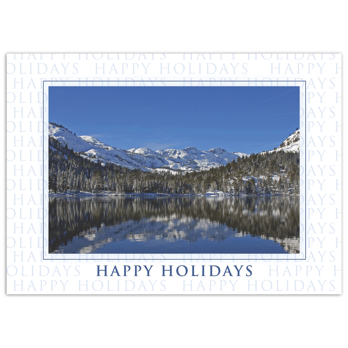 Tahoe Reflection Card